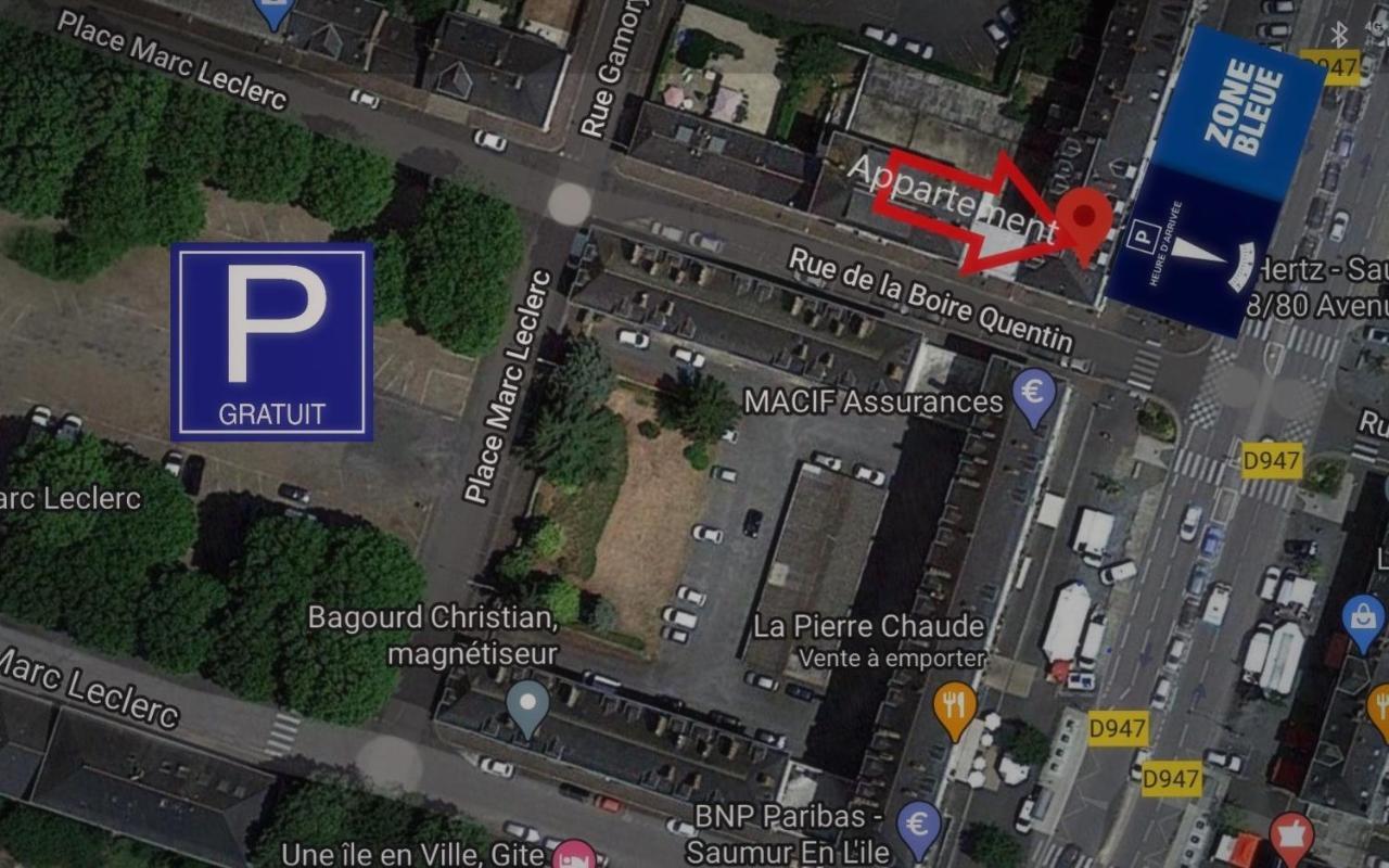 Appartement 1-6 Pers Situe Entre Les Ponts ソミュール エクステリア 写真